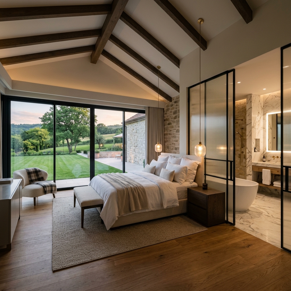 Luxury master bedroom